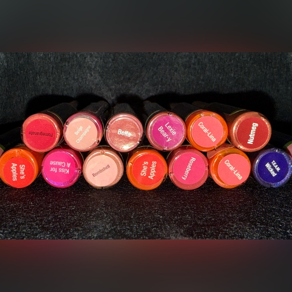 Lipsense Bulk Cream and Pink Lipstick Collection Makeup